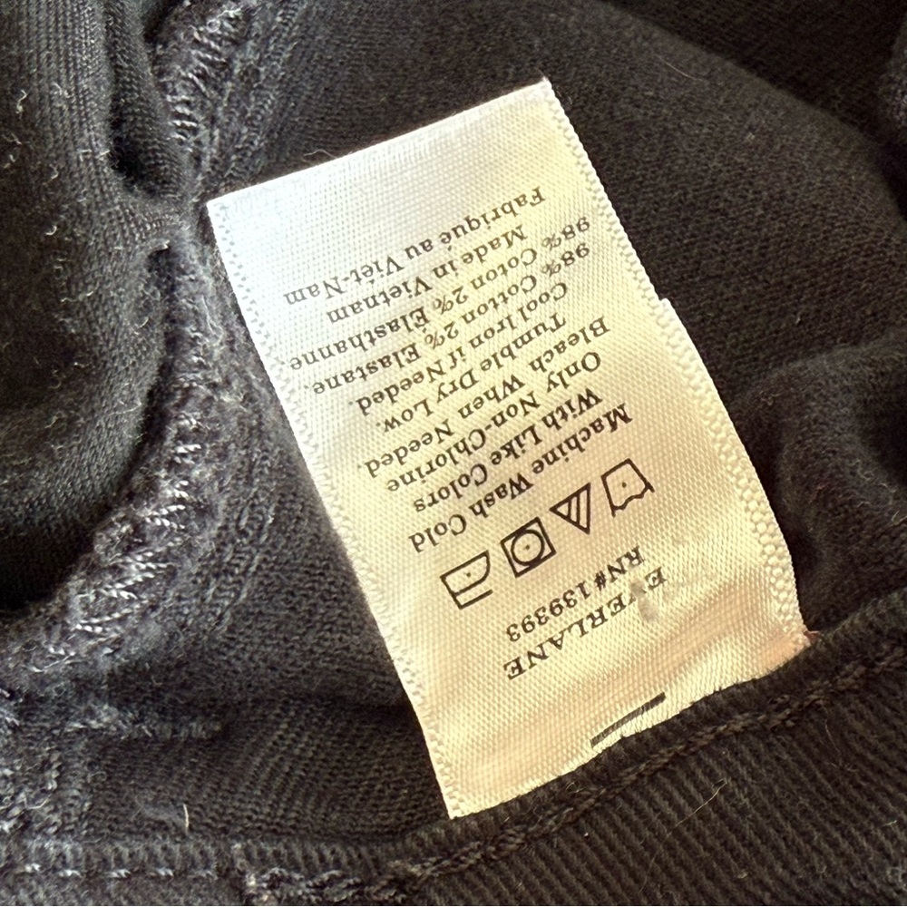 Everlane Utility Barrel Pants in Black - Picture 12 of 12